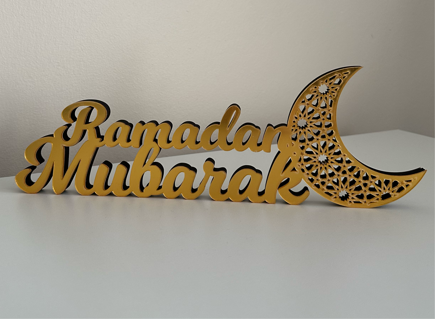 Ramadan Mubarak Tischdekoration